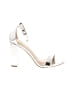 Lulus Metallic Silver Sandals Size 6 - photo 1