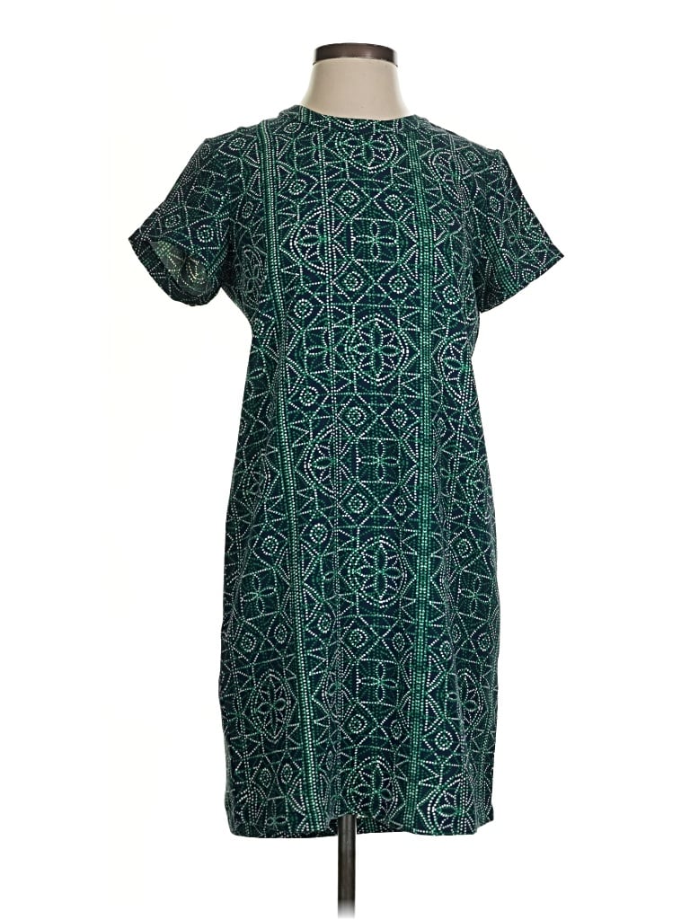 Pre-owned Adrienne Vittadini Casual Dress In Green