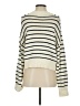 Sweewe 100% Cotton Stripes Ivory Pullover Sweater Size S - photo 2