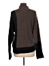 Humanoid Color Block Brown Wool Pullover Sweater Size M - photo 2