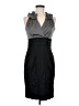 Donna Ricco 100% Polyester Gray Cocktail Dress Size 6 - photo 1