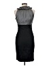 Donna Ricco 100% Polyester Gray Cocktail Dress Size 6 - photo 2