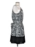 Express 100% Polyester Animal Print Gray Cocktail Dress Size M - photo 4