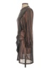 Suncoo 100% Polyester Metallic Brown Cocktail Dress Size Sm (T1) - photo 5