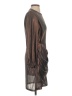 Suncoo 100% Polyester Metallic Brown Cocktail Dress Size Sm (T1) - photo 4