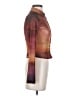 Motel 100% Polyester Metallic Brown Long Sleeve Blouse Size XS - photo 4