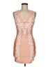Wow Couture Orange Cocktail Dress Size M - photo 1