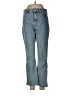 Club Monaco Hearts Blue Jeans Size 28 waist - photo 1