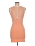 Wow Couture Orange Cocktail Dress Size M - photo 2