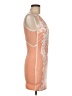 Wow Couture Orange Cocktail Dress Size M - photo 4