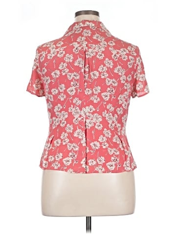 Charter Club Short Sleeve Silk Top (view 2)