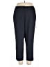 Talbots Tweed Blue Black Dress Pants Size 2X (estimated) - photo 1