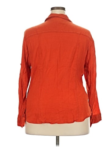 Norton McNaughton 3/4 Sleeve Button-Down Shirt (view 2)