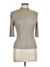 Kasper A.S.L. Gray 3/4 Sleeve Top Size L - photo 1