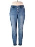 Maurices Solid Blue Jeans Size 18L - photo 1