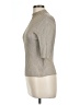 Kasper A.S.L. Gray 3/4 Sleeve Top Size L - photo 5