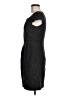 Esprit 100% Polyester Houndstooth Black Casual Dress Size 6 - photo 5