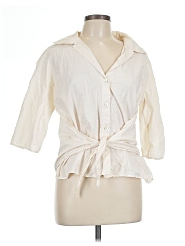 Oska 3/4 Sleeve Button-Down Shirt (view 1)