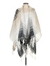 Simply Noelle 100% Polyester Ivory Poncho One size - photo 1