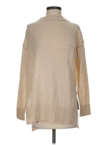 Cuyana Cashmere Pullover Sweater (view 1)