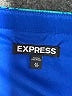 Express 100% Polyester Chevron-herringbone Blue Cocktail Dress Size XS - photo 7