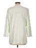 Assorted Brands 100% Cotton Ivory 3/4 Sleeve Blouse Size L - photo 2
