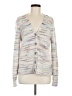 CAbi 100% Cotton Silver Cardigan Size M - photo 1