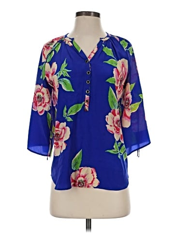 Yumi Kim 3/4 Sleeve Silk Top (view 1)