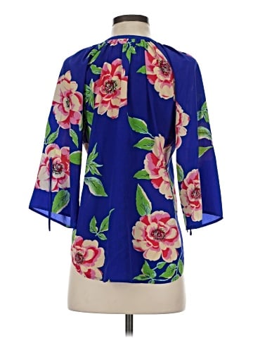 Yumi Kim 3/4 Sleeve Silk Top (view 2)