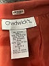 Chadwicks Solid Red Formal Skirt Size 6 - photo 4