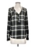 Candie's Black Long Sleeve Blouse Size S - photo 1