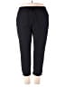 T by Talbots Solid Black Casual Pants Size 2X - photo 1