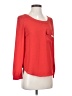 Arden B. 100% Polyester Red Long Sleeve Blouse Size XS - photo 1