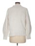 Gap 100% Cotton Solid Ivory Pullover Sweater Size M - photo 2
