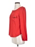 Arden B. 100% Polyester Red Long Sleeve Blouse Size XS - photo 5