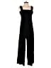 White Birch Solid Black Jumpsuit Size S - photo 1
