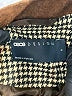 ASOS Design 100% Polyester Houndstooth Brown Blazer Size S - photo 6