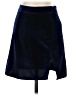 pretty garbage Solid Blue Casual Skirt Size S - photo 1