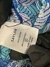 Saylor 100% Viscose Blue Sleeveless Blouse Size M - photo 8