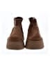 Ugg 100% Leather Brown Ankle Boots Size 7 - photo 2