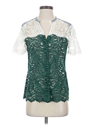 Sandro Short Sleeve Blouse (view 1)