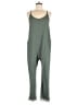 Final Touch Solid Green Jumpsuit Size M - photo 1