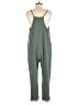 Final Touch Solid Green Jumpsuit Size M - photo 2