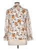 Perseption Concept Floral Ivory 3/4 Sleeve Blouse Size XL - photo 2