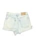 One 100% Cotton Blue Denim Shorts Size L (estimated) - photo 2