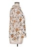 Perseption Concept Floral Ivory 3/4 Sleeve Blouse Size XL - photo 4