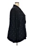 Vince Camuto 100% Viscose Polka Dots Black Blazer Size 24W - photo 4