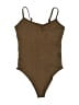 OQQ Brown Bodysuit Size L - photo 1