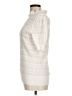 Ann Taylor LOFT Ivory Short Sleeve Top Size M - photo 5