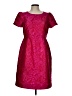 J.Crew Collection Paisley Pink Cocktail Dress Size 10 - photo 1